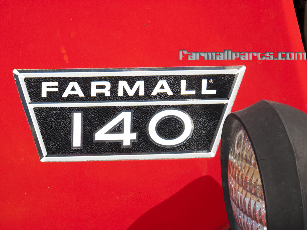 International Harvester Farmall Farmall 140 decal